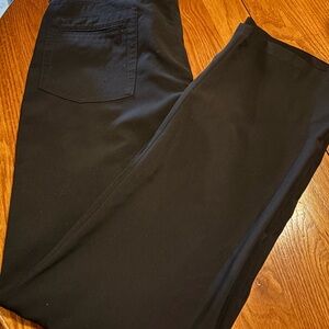 Versace Women's Black Straight Leg Pants